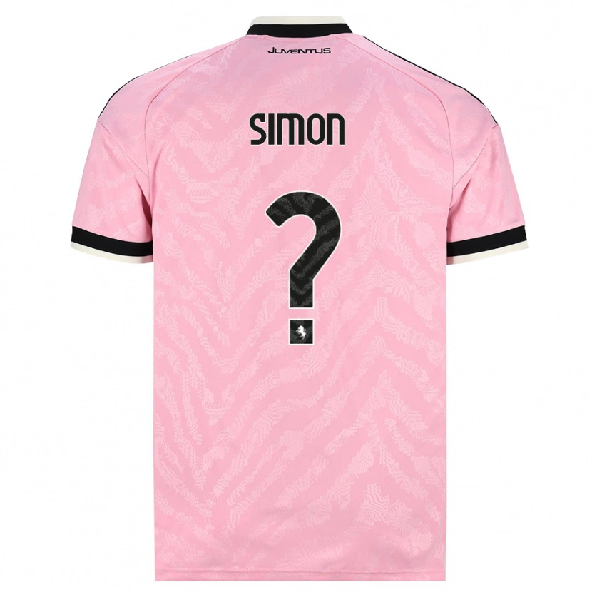 Danxen Kinder Bénédicte Simon #0 Pink Schwarz Auswärtstrikot Trikot 2026/27 T-Shirt Österreich