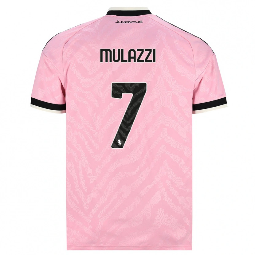 Danxen Kinder Gabriele Mulazzi #7 Pink Schwarz Auswärtstrikot Trikot 2026/27 T-Shirt Österreich