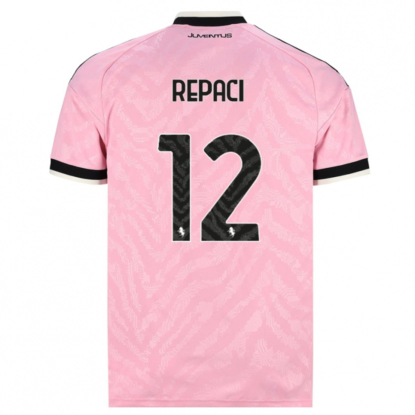 Danxen Kinder Tommaso Repaci #12 Pink Schwarz Auswärtstrikot Trikot 2026/27 T-Shirt Österreich