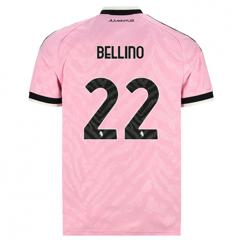 Danxen Kinder Filippo Bellino #22 Pink Schwarz Auswärtstrikot Trikot 2026/27 T-Shirt Österreich