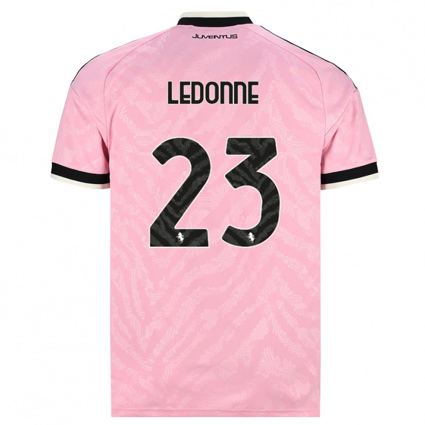 Danxen Kinder Nicolo Ledonne #23 Pink Schwarz Auswärtstrikot Trikot 2026/27 T-Shirt Österreich