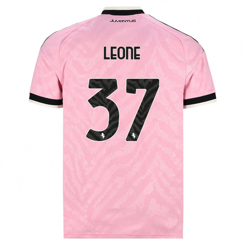 Danxen Kinder Francesco Leone #37 Pink Schwarz Auswärtstrikot Trikot 2026/27 T-Shirt Österreich