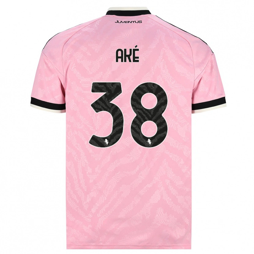 Danxen Kinder Marley Ake #38 Pink Schwarz Auswärtstrikot Trikot 2026/27 T-Shirt Österreich
