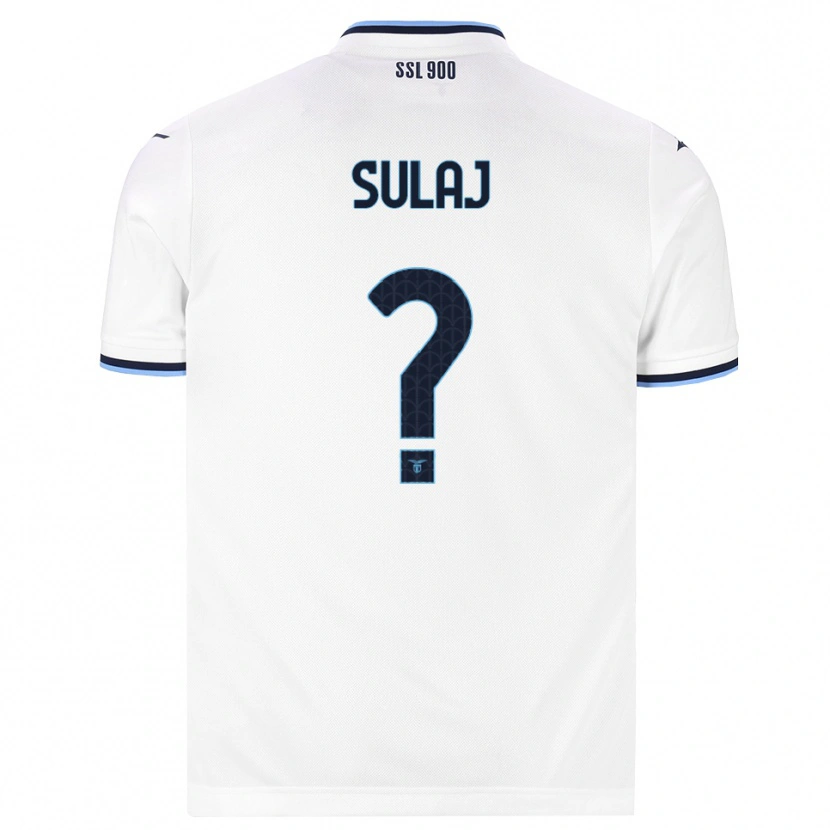 Danxen Kinder Sean Sulaj #0 Weiß Dunkelblau Auswärtstrikot Trikot 2026/27 T-Shirt Österreich