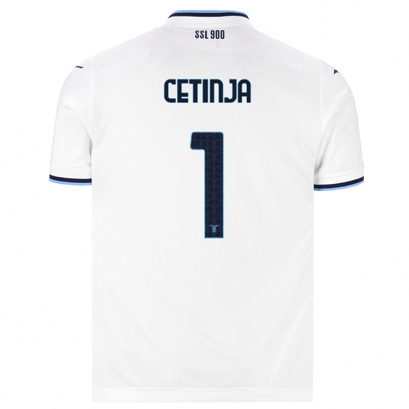 Danxen Kinder Sara Cetinja #1 Weiß Dunkelblau Auswärtstrikot Trikot 2026/27 T-Shirt Österreich
