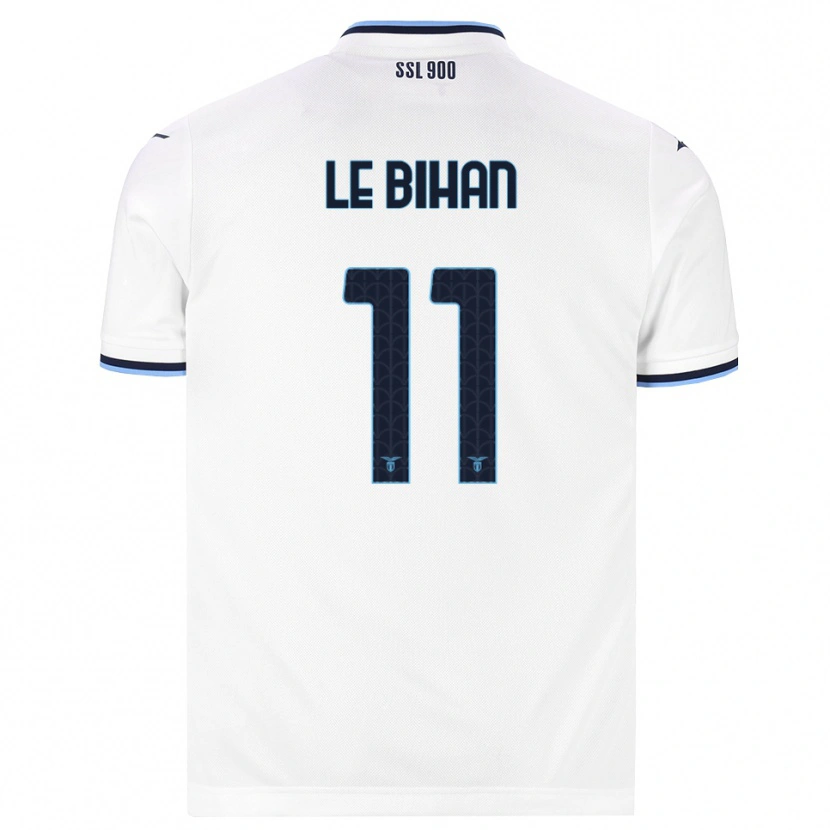 Danxen Kinder Clarisse Agathe Le Bihan #11 Weiß Dunkelblau Auswärtstrikot Trikot 2026/27 T-Shirt Österreich