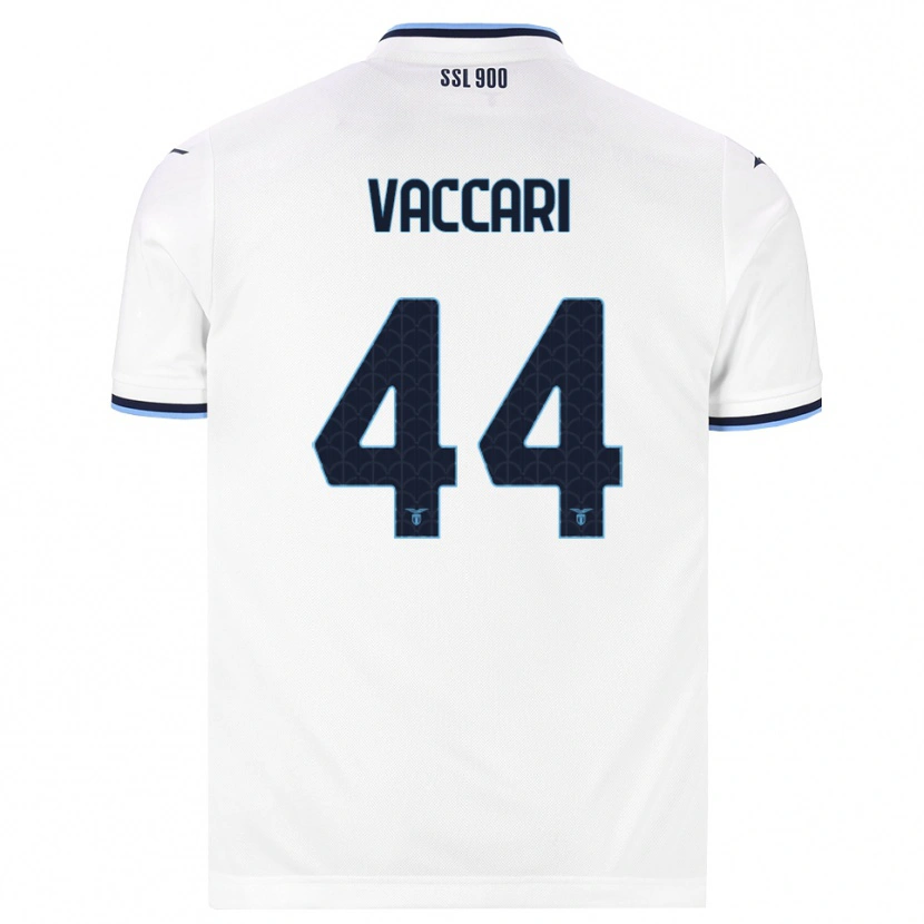 Danxen Kinder Flavia Vaccari #44 Weiß Dunkelblau Auswärtstrikot Trikot 2026/27 T-Shirt Österreich
