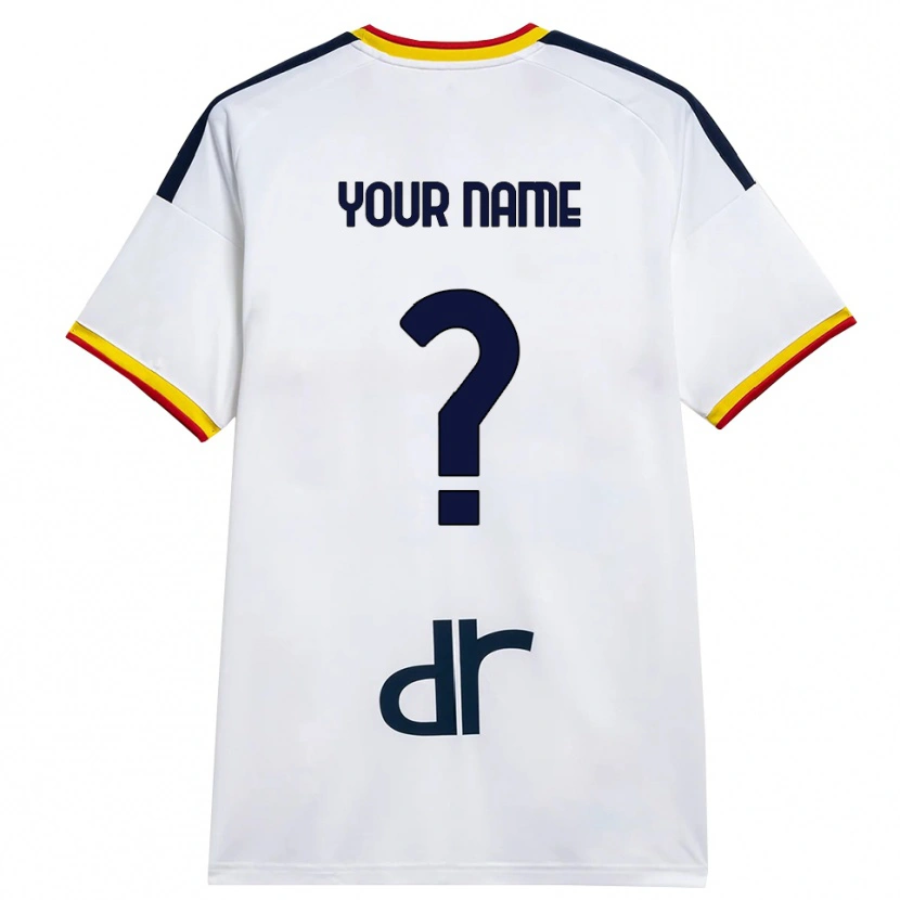 Danxen Kinder Ihren Namen #0 Weiß Gelb Rot Auswärtstrikot Trikot 2026/27 T-Shirt Österreich