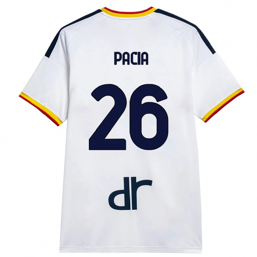 Danxen Kinder Fabiano Pacia #26 Weiß Gelb Rot Auswärtstrikot Trikot 2026/27 T-Shirt Österreich