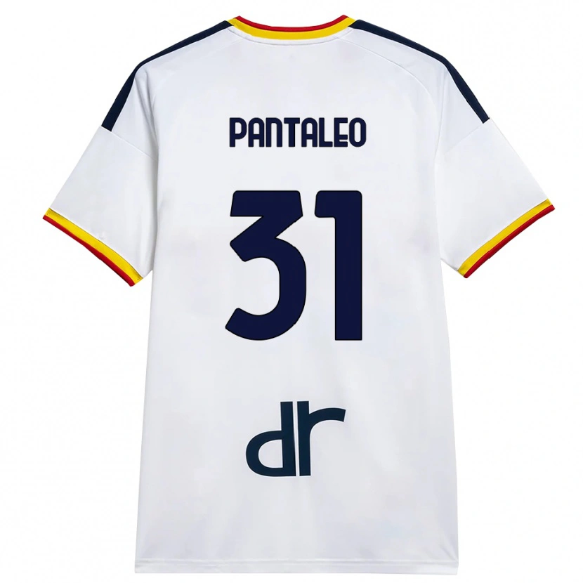 Danxen Kinder Dario Pantaleo #31 Weiß Gelb Rot Auswärtstrikot Trikot 2026/27 T-Shirt Österreich