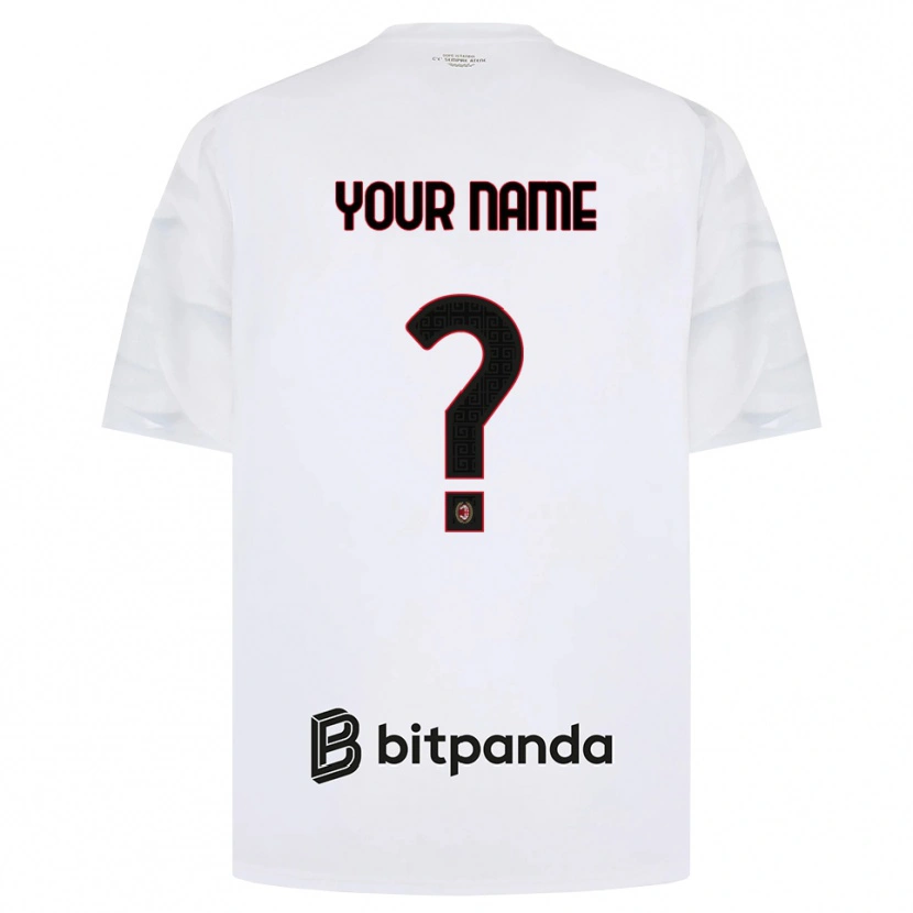 Danxen Kinder Ihren Namen #0 Weiß Rot Schwarz Auswärtstrikot Trikot 2026/27 T-Shirt Österreich