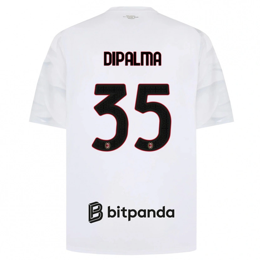 Danxen Kinder Matteo Dipalma #35 Weiß Rot Schwarz Auswärtstrikot Trikot 2026/27 T-Shirt Österreich