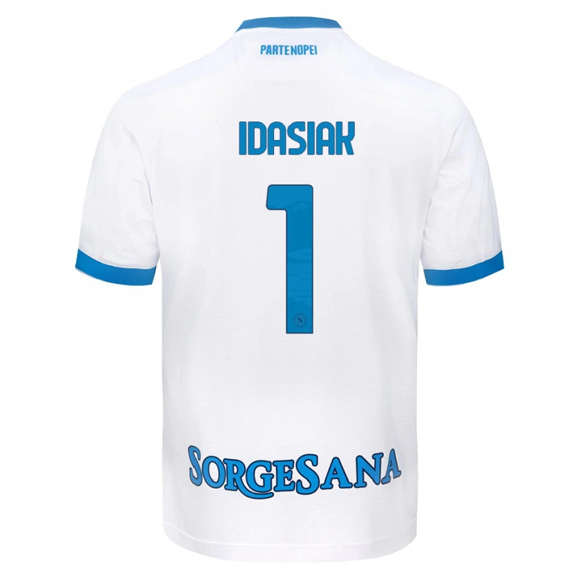 Danxen Kinder Hubert Dawid Idasiak #1 Weiß Hellblau Auswärtstrikot Trikot 2026/27 T-Shirt Österreich