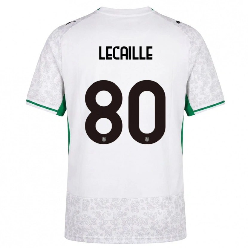 Danxen Kinder Carla Lecaille #80 Weiß Schwarz Grün Auswärtstrikot Trikot 2026/27 T-Shirt Österreich
