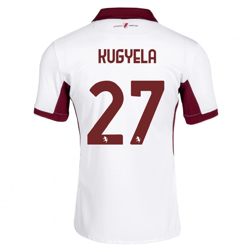 Danxen Kinder Zalán Kugyela #27 Burgund Weiß Rot Auswärtstrikot Trikot 2026/27 T-Shirt Österreich
