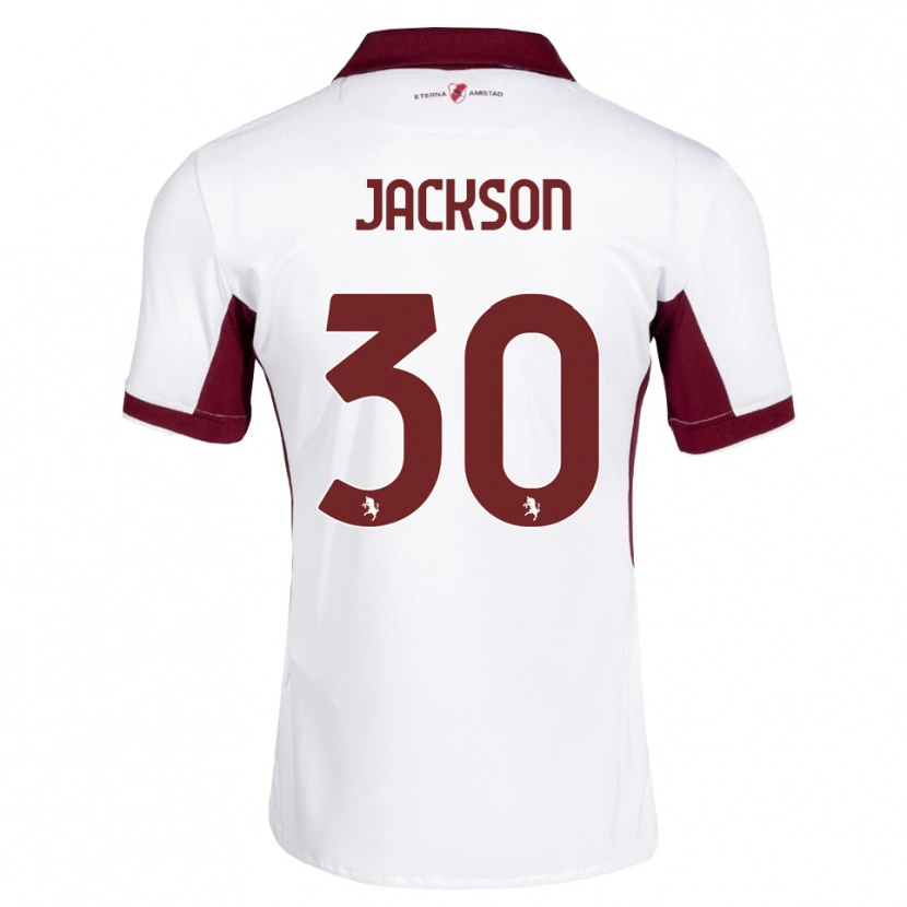 Danxen Kinder Michael Jackson #30 Burgund Weiß Rot Auswärtstrikot Trikot 2026/27 T-Shirt Österreich