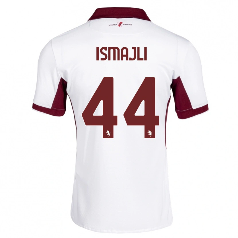 Danxen Kinder Ardian Ismajli #44 Burgund Weiß Rot Auswärtstrikot Trikot 2026/27 T-Shirt Österreich