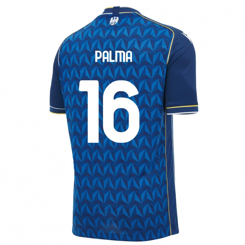Danxen Kinder Matteo Palma #16 Königsblau Weiß Blau Auswärtstrikot Trikot 2026/27 T-Shirt Österreich