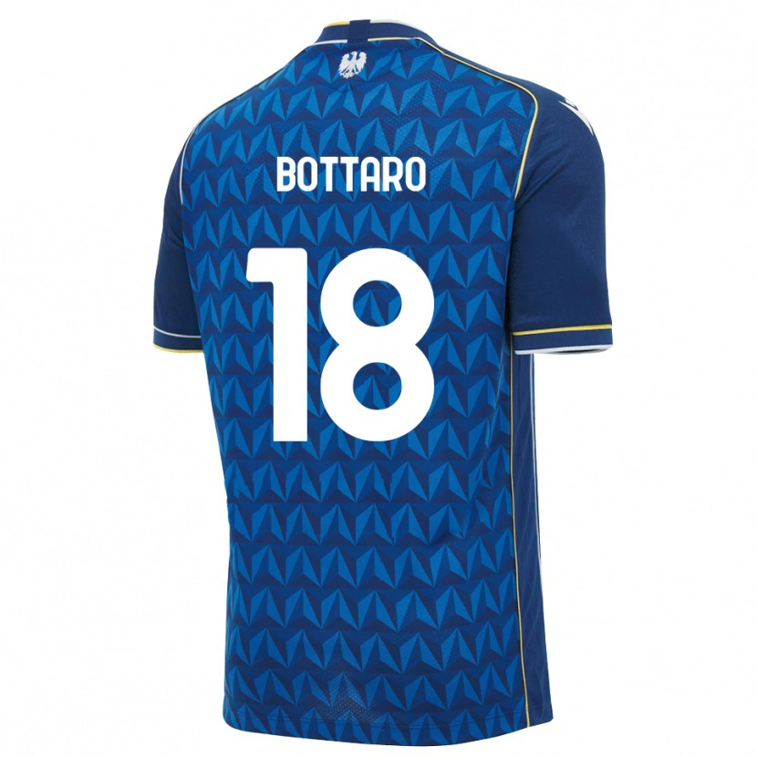 Danxen Kinder Leonardo Bottaro #18 Königsblau Weiß Blau Auswärtstrikot Trikot 2026/27 T-Shirt Österreich