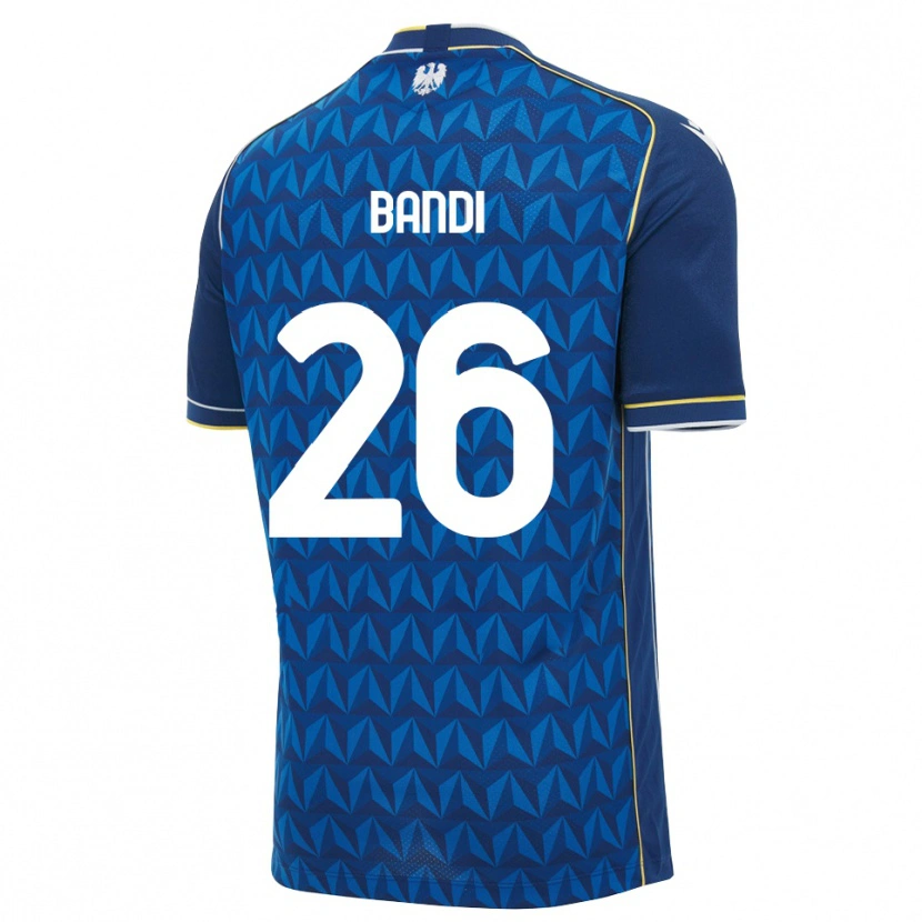 Danxen Kinder Gabriel Bandi #26 Königsblau Weiß Blau Auswärtstrikot Trikot 2026/27 T-Shirt Österreich