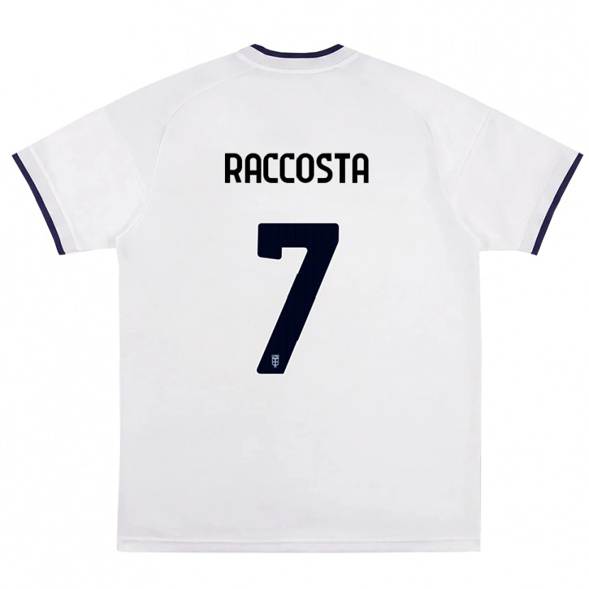 Danxen Kinder Jacopo Raccosta #7 Weiß Rot Königsblau Auswärtstrikot Trikot 2026/27 T-Shirt Österreich