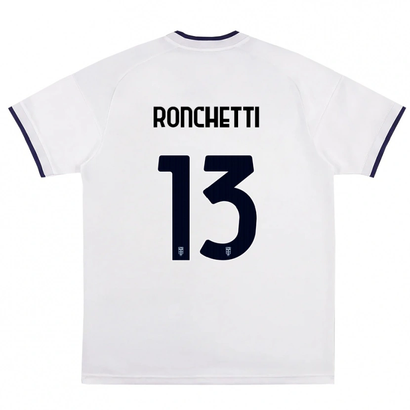 Danxen Kinder Fabio Ronchetti #13 Weiß Rot Königsblau Auswärtstrikot Trikot 2026/27 T-Shirt Österreich