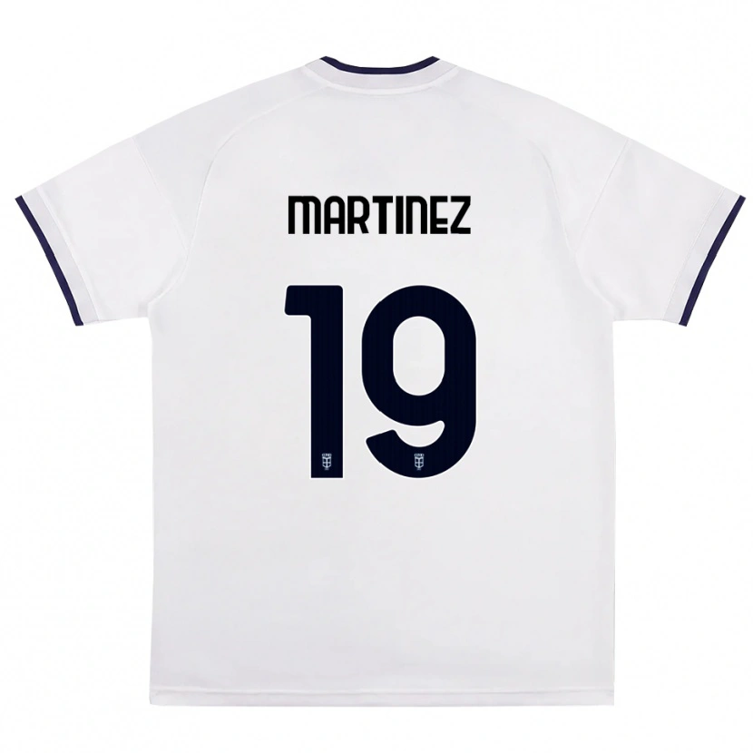 Danxen Kinder Diego Martinez #19 Weiß Rot Königsblau Auswärtstrikot Trikot 2026/27 T-Shirt Österreich