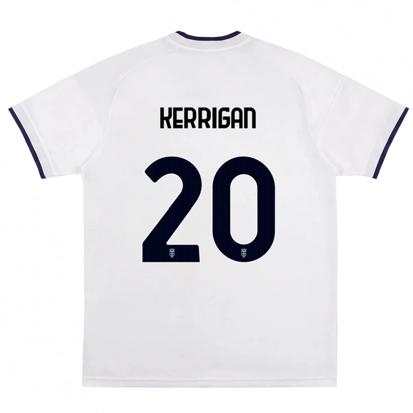Danxen Kinder Liam Kerrigan #20 Weiß Rot Königsblau Auswärtstrikot Trikot 2026/27 T-Shirt Österreich