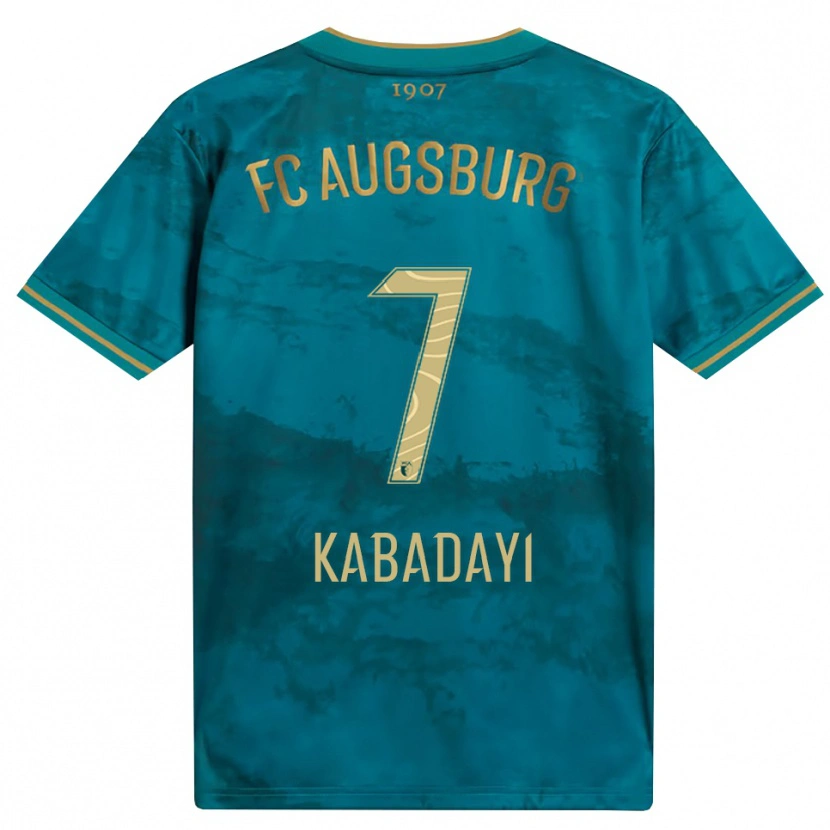 Danxen Kinder Yusuf Kabadayi #7 Grün Braun Auswärtstrikot Trikot 2026/27 T-Shirt Österreich