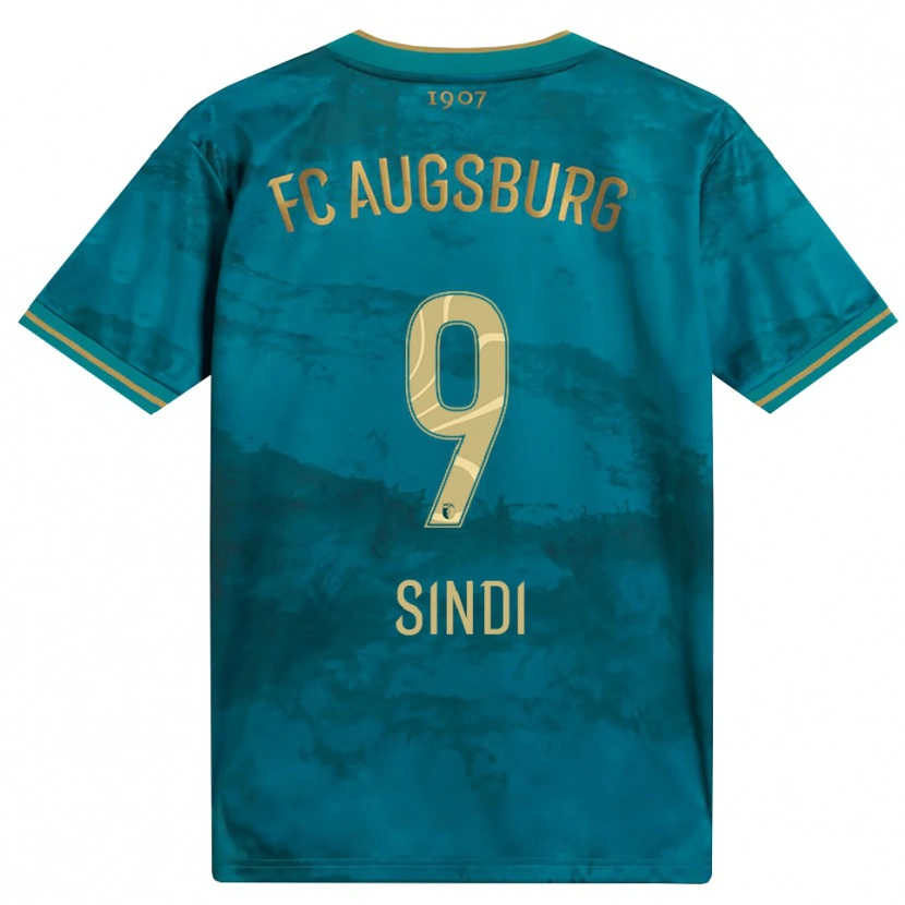 Danxen Kinder Sanest Sindi #9 Grün Braun Auswärtstrikot Trikot 2026/27 T-Shirt Österreich