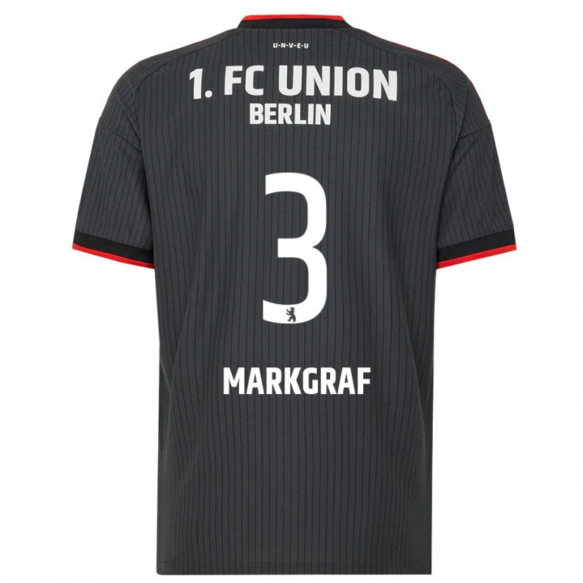 Danxen Kinder Andrik Markgraf #3 Schwarz Weiß Rot Auswärtstrikot Trikot 2026/27 T-Shirt Österreich