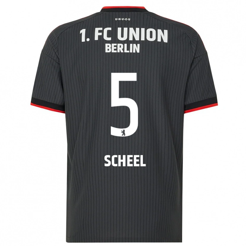 Danxen Kinder Luca Scheel #5 Schwarz Weiß Rot Auswärtstrikot Trikot 2026/27 T-Shirt Österreich