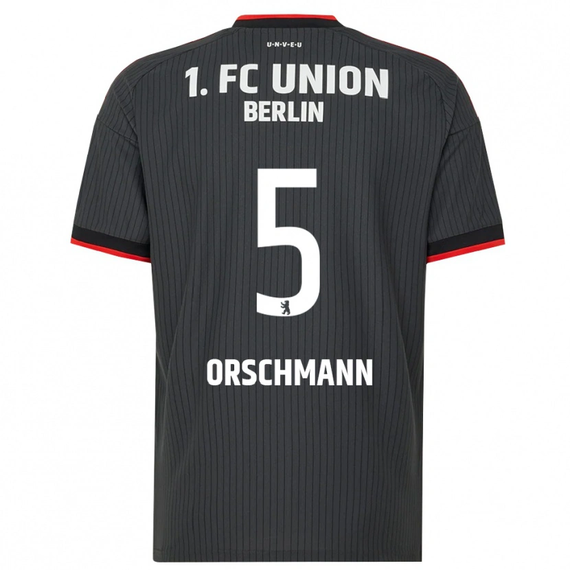Danxen Kinder Katja Orschmann #5 Schwarz Weiß Rot Auswärtstrikot Trikot 2026/27 T-Shirt Österreich