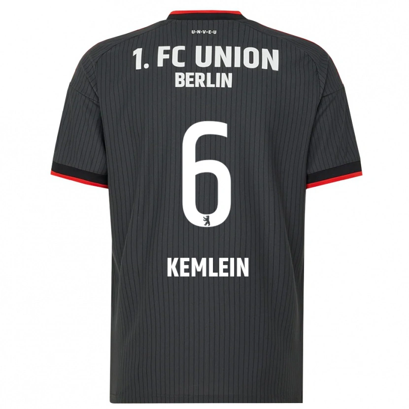 Danxen Kinder Aljoscha Kemlein #6 Schwarz Weiß Rot Auswärtstrikot Trikot 2026/27 T-Shirt Österreich