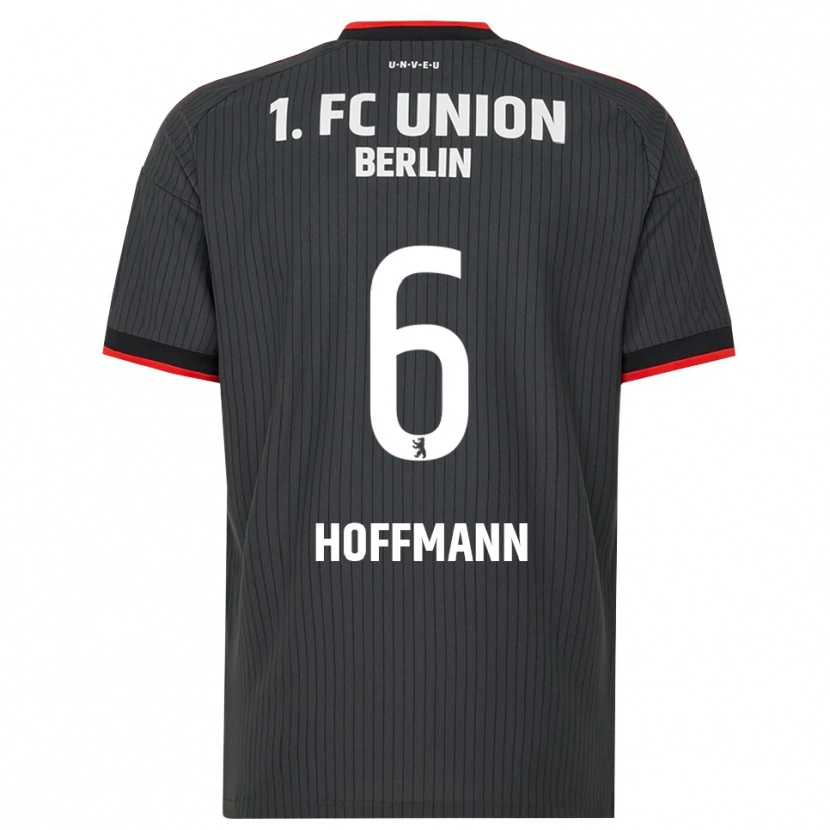 Danxen Kinder Finn Hoffmann #6 Schwarz Weiß Rot Auswärtstrikot Trikot 2026/27 T-Shirt Österreich
