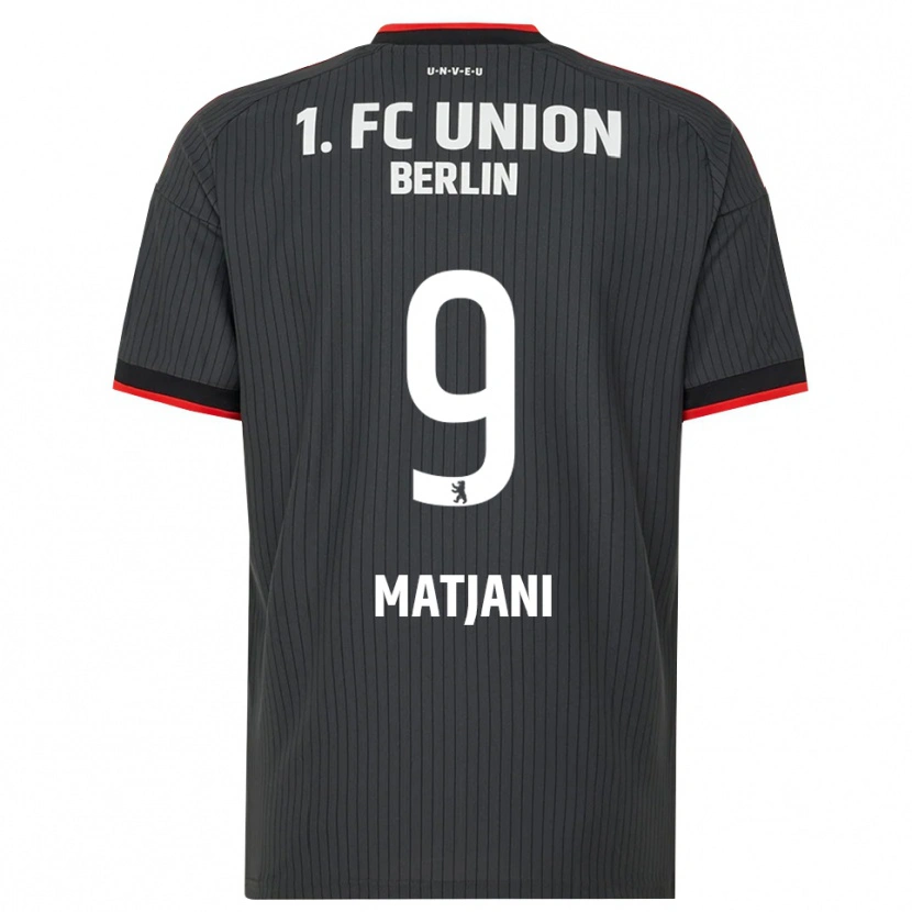 Danxen Kinder Francesco Matjani #9 Schwarz Weiß Rot Auswärtstrikot Trikot 2026/27 T-Shirt Österreich