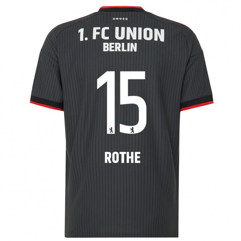 Danxen Kinder Tom Rothe #15 Schwarz Weiß Rot Auswärtstrikot Trikot 2026/27 T-Shirt Österreich