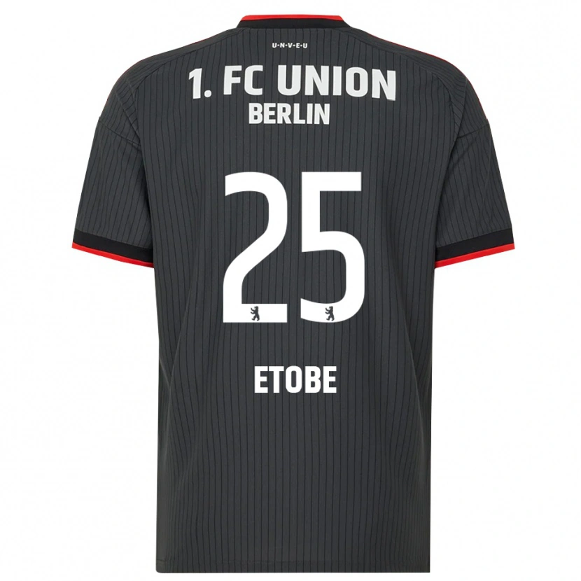 Danxen Kinder Michael Etobe #25 Schwarz Weiß Rot Auswärtstrikot Trikot 2026/27 T-Shirt Österreich