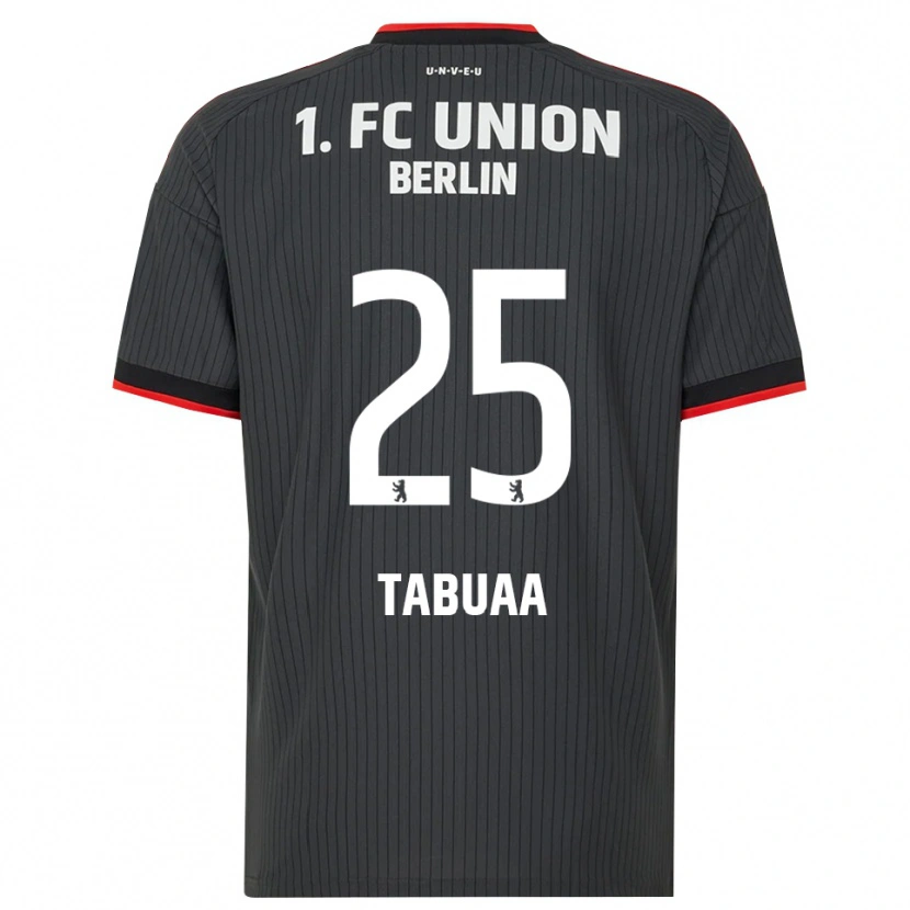 Danxen Kinder Stephen Tabuaa #25 Schwarz Weiß Rot Auswärtstrikot Trikot 2026/27 T-Shirt Österreich