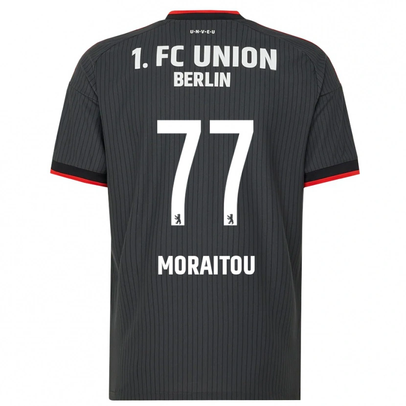 Danxen Kinder Athanasia Moraitou #77 Schwarz Weiß Rot Auswärtstrikot Trikot 2026/27 T-Shirt Österreich