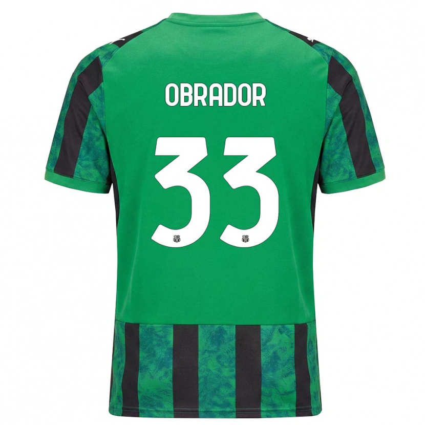 Danxen Herren Rafa Obrador #33 Grün Schwarz Weiß Heimtrikot Trikot 2026/27 T-Shirt Österreich