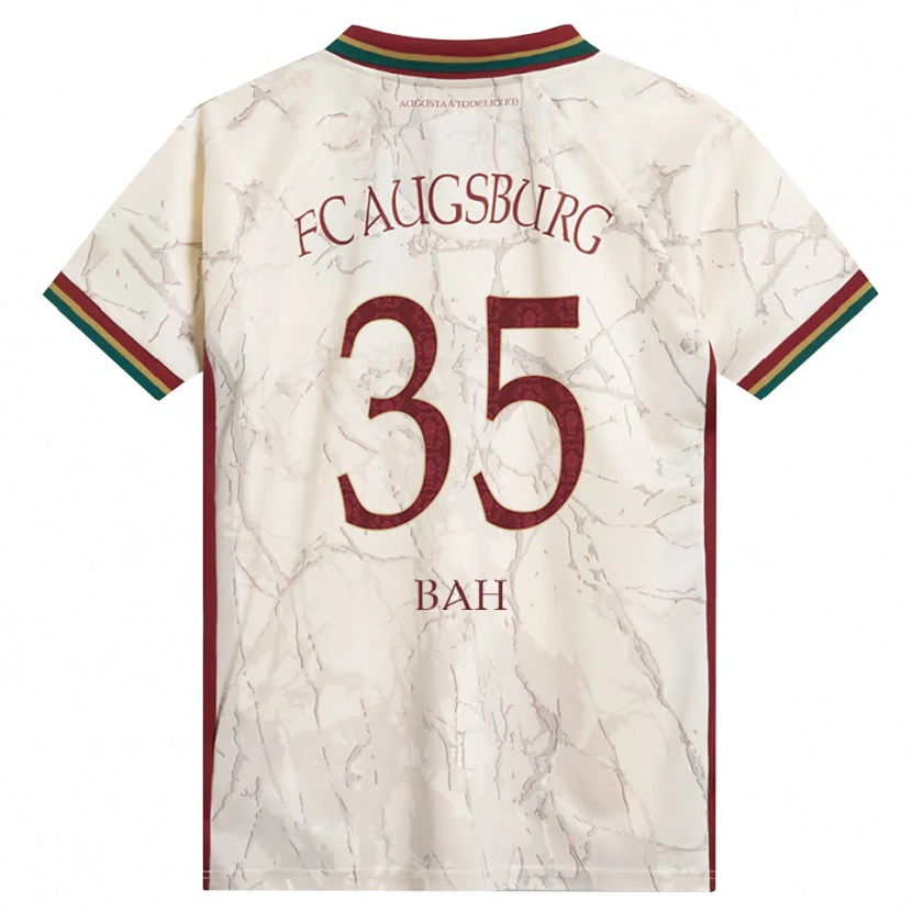 Danxen Herren Juma Bah #35 Grün Reis Weiß Burgund Heimtrikot Trikot 2026/27 T-Shirt Österreich