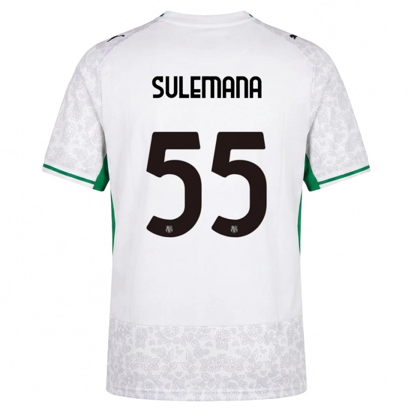 Danxen Herren Ibrahim Sulemana #55 Weiß Schwarz Grün Auswärtstrikot Trikot 2026/27 T-Shirt Österreich