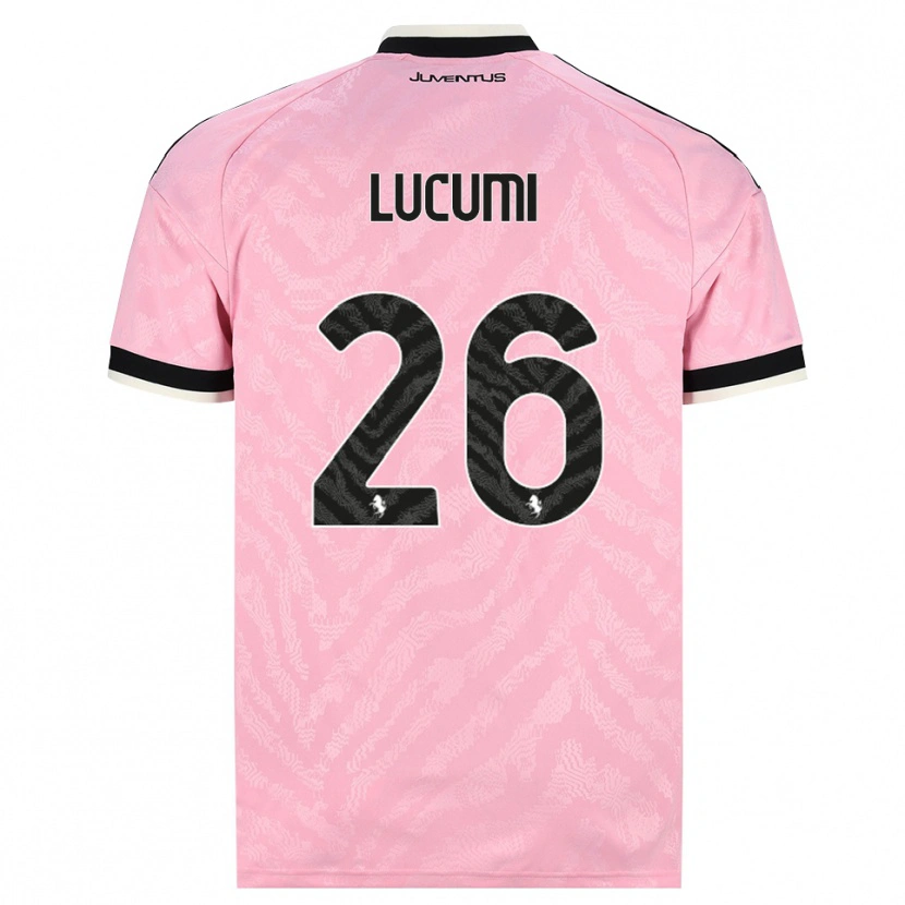 Danxen Herren Jhon Lucumí #26 Pink Schwarz Auswärtstrikot Trikot 2026/27 T-Shirt Österreich