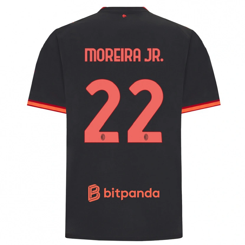 Danxen Herren Diego Moreira #22 Schwarz Rot Ausweichtrikot Trikot 2026/27 T-Shirt Österreich