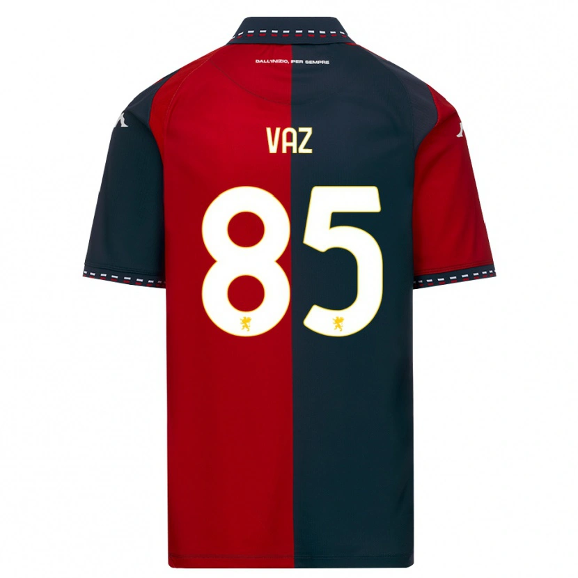 Danxen Herren Marcelo Vaz #85 Rot Schwarz Weiß Heimtrikot Trikot 2026/27 T-Shirt Österreich