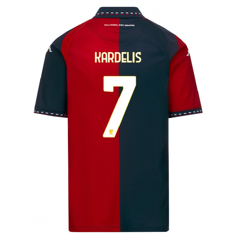 Danxen Herren Rojus Kardelis #7 Rot Schwarz Weiß Heimtrikot Trikot 2026/27 T-Shirt Österreich