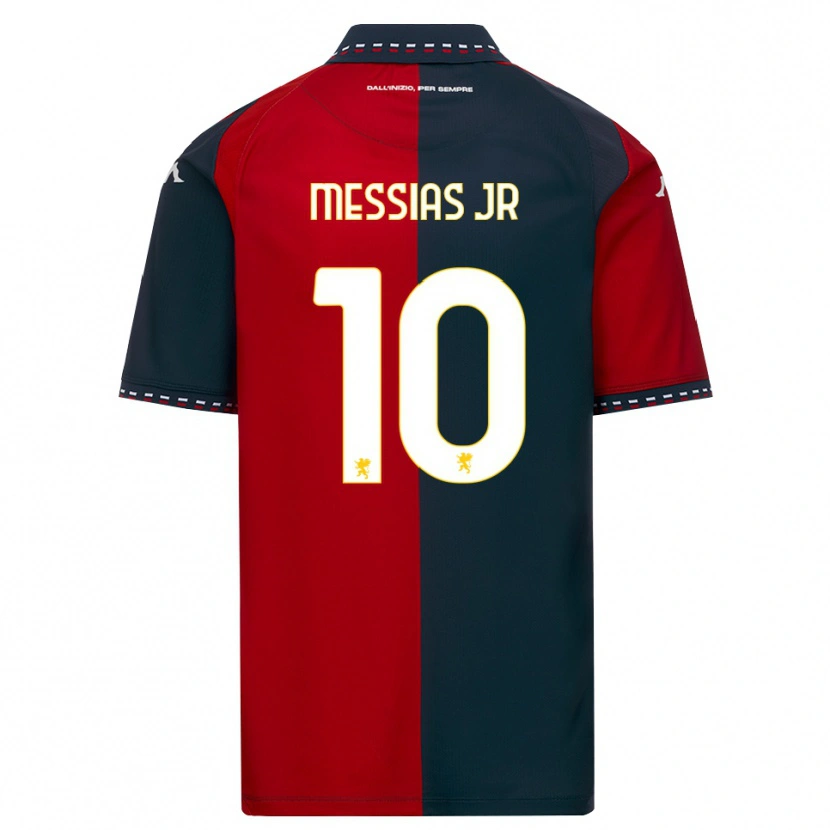 Danxen Herren Junior Messias #10 Rot Schwarz Weiß Heimtrikot Trikot 2026/27 T-Shirt Österreich
