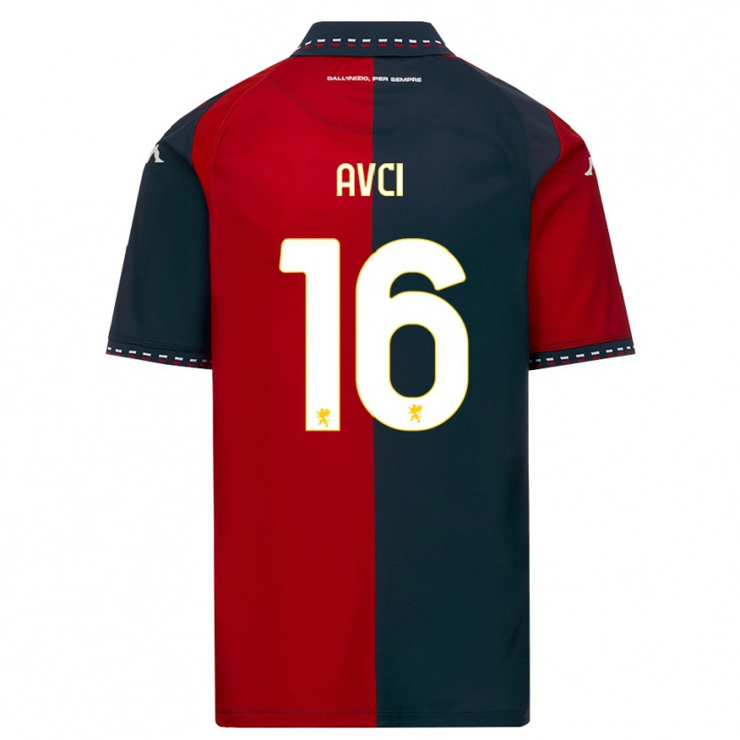Danxen Herren Bora Avci #16 Rot Schwarz Weiß Heimtrikot Trikot 2026/27 T-Shirt Österreich