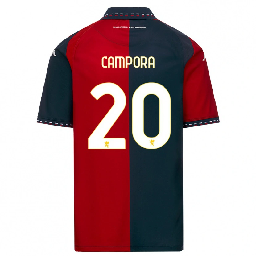 Danxen Herren Alice Campora #20 Rot Schwarz Weiß Heimtrikot Trikot 2026/27 T-Shirt Österreich